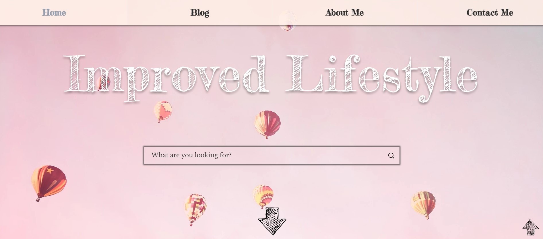 screenshot del sito Improved Lifestyle